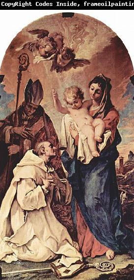 Sebastiano Ricci Erscheinung der Madonna vor dem Hl. Bruno von Koln und den Hl